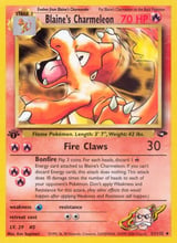 Blaine's Charmeleon Uncommon Gym Challenge