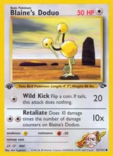 Blaine's Doduo Common Gym Challenge
