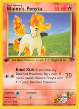 Blaine's Ponyta Common Gym Challenge