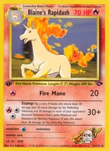 Blaine's Rapidash Uncommon Gym Challenge