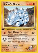 Blaine's Rhyhorn Common Gym Challenge
