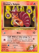 Blaine's Vulpix Common Gym Challenge