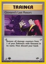 Giovanni's Last Resort Rare Gym Challenge