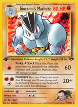 Giovanni's Machoke Uncommon Gym Challenge