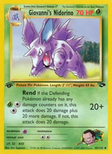 Giovanni's Nidorino Uncommon Gym Challenge