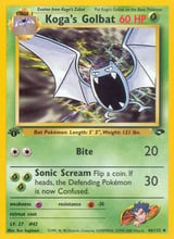 Koga's Golbat Uncommon Gym Challenge