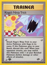 Koga's Ninja Trick Uncommon Gym Challenge