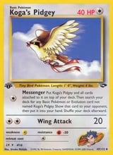 Koga's Pidgey Uncommon Gym Challenge
