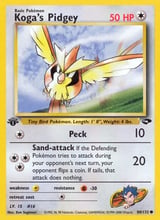 Koga's Pidgey Common Gym Challenge