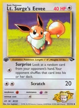 Lt. Surge's Eevee Uncommon Gym Challenge