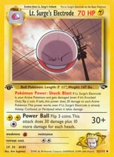 Lt. Surge's Electrode Uncommon Gym Challenge