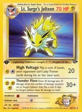 Lt. Surge's Jolteon Rare Gym Challenge