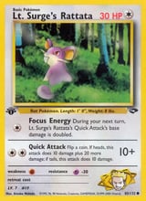 Lt. Surge's Rattata Common Gym Challenge