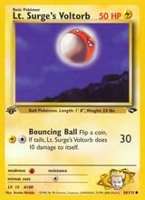 Lt. Surge's Voltorb Common Gym Challenge
