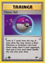 Master Ball Uncommon Gym Challenge