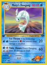 Misty's Dewgong Uncommon Gym Challenge