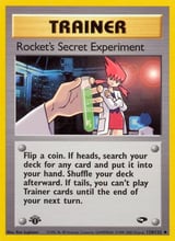 Rocket's Secret Experiment Uncommon Gym Challenge