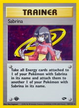 Sabrina Rare Holo Gym Challenge