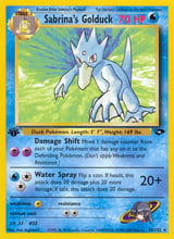 Sabrina's Golduck Rare Gym Challenge