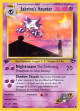 Sabrina's Haunter Uncommon Gym Challenge