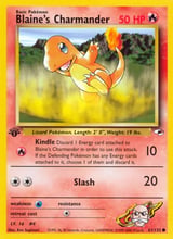 Blaine's Charmander Common Gym Heroes