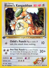 Blaine's Kangaskhan Uncommon Gym Heroes