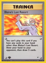 Blaine's Last Resort Uncommon Gym Heroes