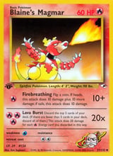 Blaine's Magmar Uncommon Gym Heroes