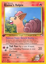 Blaine's Vulpix Common Gym Heroes