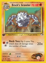 Brock's Graveler Uncommon Gym Heroes