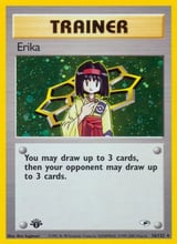 Erika Rare Holo Gym Heroes