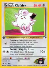 Erika's Clefairy Rare Gym Heroes