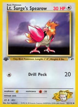 Lt. Surge's Spearow Uncommon Gym Heroes