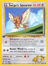 Lt. Surge's Spearow Common Gym Heroes