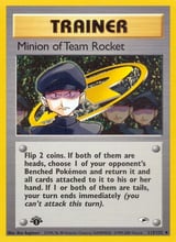 Minion of Team Rocket Uncommon Gym Heroes