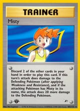 Misty Rare Gym Heroes