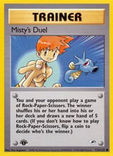 Misty's Duel Common Gym Heroes