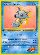 Misty's Horsea Common Gym Heroes