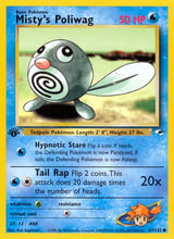Misty's Poliwag Common Gym Heroes