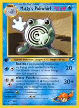 Misty's Poliwhirl Uncommon Gym Heroes