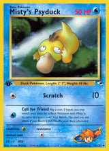 Misty's Psyduck Uncommon Gym Heroes