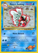 Misty's Seaking Uncommon Gym Heroes
