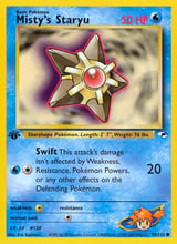 Misty's Staryu Common Gym Heroes