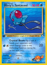 Misty's Tentacool Uncommon Gym Heroes