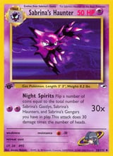 Sabrina's Haunter Uncommon Gym Heroes