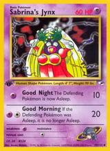 Sabrina's Jynx Uncommon Gym Heroes