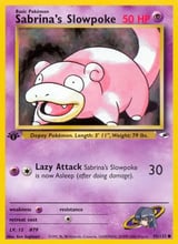 Sabrina's Slowpoke Common Gym Heroes