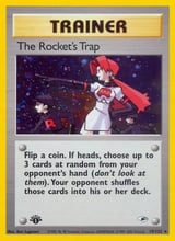 The Rocket's Trap Rare Holo Gym Heroes