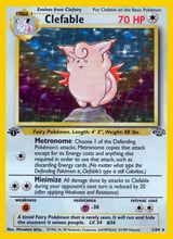 Clefable Rare Holo Jungle