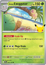 Alolan Exeggutor Common 30th Celebration